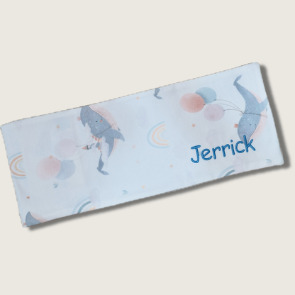 Handmade Baby Pillow Case with Personalised Name