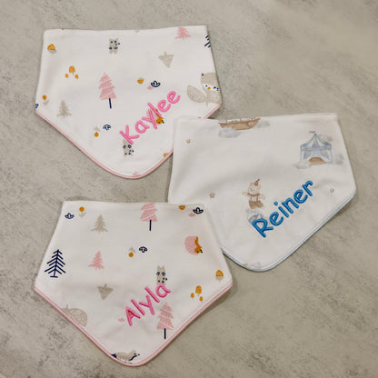 Personalised Reversible Baby Bib