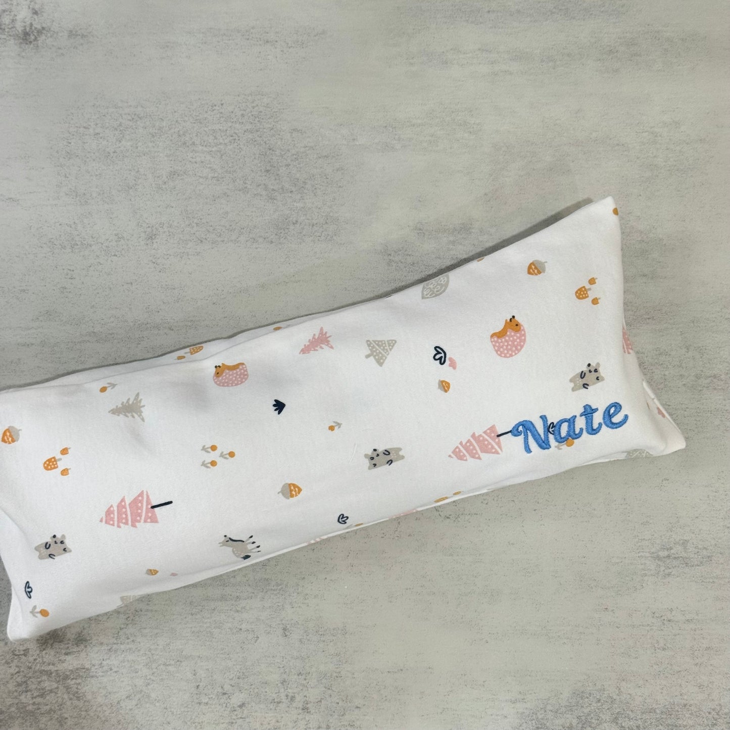 Handmade Personalised Baby Beansprout Husk Pillow (Copy)