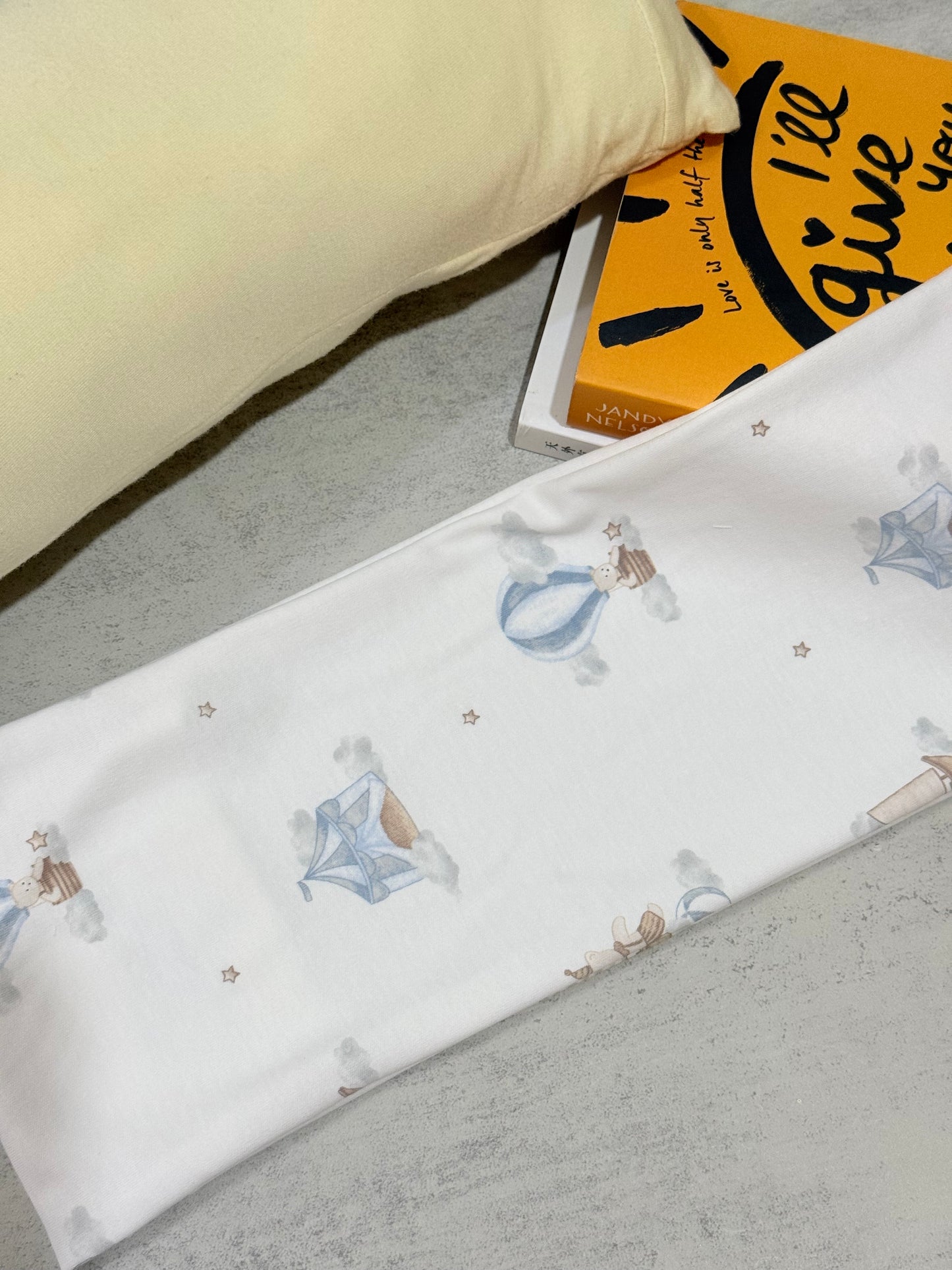 Handmade Baby Pillow Case with Personalised Name